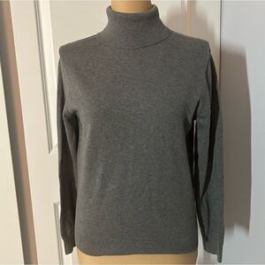 Guess Gray Long Sleeve Turtleneck Shirt